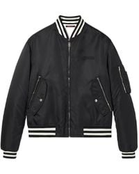 Gucci - Reversible Nylon Bomber Jacket - Lyst