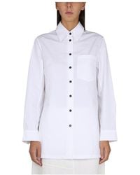 Jil Sander - Buttoned Long-Sleeved Shirt - Lyst
