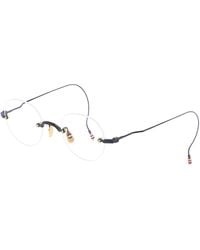 Thom Browne - Eyewear Round Frame Glasses - Lyst