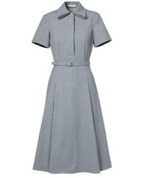 Emilia Wickstead - Iwona Belted Midi Dress - Lyst