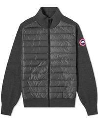 Canada Goose - Hybridge Padded Panel Knit Jacket - Lyst