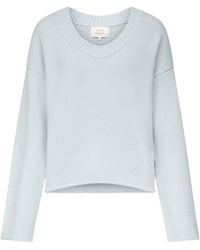 Loulou de Saison - Derry Lds U-Neck Cashmere Sweater - Lyst