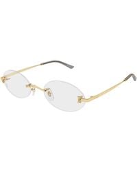 Cartier - Oval Frame Glasses - Lyst