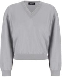 Fabiana Filippi - Trim V-Neck Jumper - Lyst