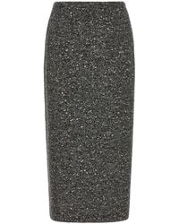 Valentino - Zippered Skirt - Lyst