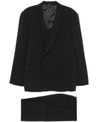Giorgio Armani - Two-Piece Set: Long-Sleeve Suit Jacket And Trousers - Lyst