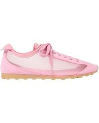 Jacquemus - The Tennis Mesh-Panelled Lace-Up Sneakers - Lyst