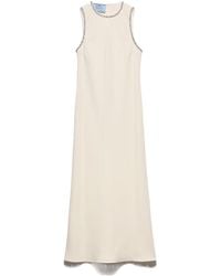 Prada - Sablé Dress - Lyst