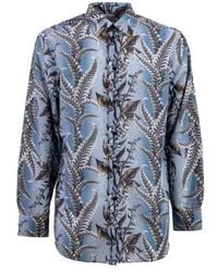 Etro - Pattern-Printed Button-Up Shirt - Lyst
