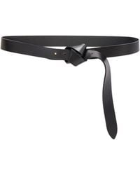 Isabel Marant - Smooth Leather Wide Belt - Lyst