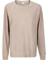 James Perse - Relaxed French Terry Sweatshirt - Lyst