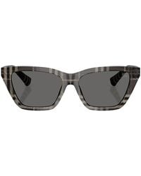 Burberry - Eyewear Cat-Eye Frame Sunglasses - Lyst