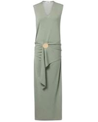 Jil Sander - Virgin Wool Maxi Dress - Lyst