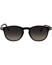 Tom Ford - Eyewear Holt Round Frame Sunglasses - Lyst