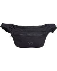 Y-3 - Staple Logo Detailed Zipped Fanny Pack - Lyst