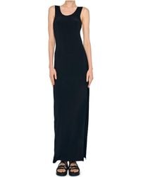 Norma Kamali - Racer Long Maxi Dress - Lyst