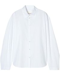 Closed - Pleated-Sleeve Shirt - Lyst