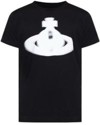 Vivienne Westwood - Logo Printed T-Shirt - Lyst