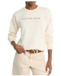 MICHAEL Michael Kors - Long-Sleeve Knit Top - Lyst