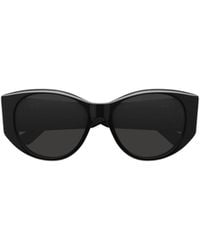 Balenciaga - Eyewear Nano Round Frame Sunglasses - Lyst