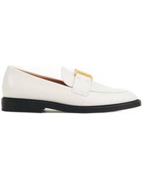 Chloé - Chloé Marcie Slip-On Loafers - Lyst
