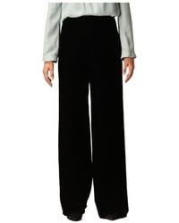Emporio Armani - High Waist Straight Leg Pants - Lyst