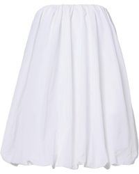 Patou - Strapless Minidress - Lyst