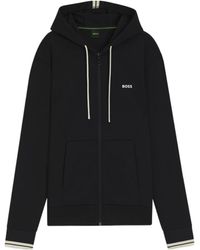 BOSS - Zip Hoodie, Advanced Stretch - Lyst