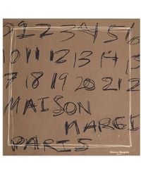 Maison Margiela - Number Print Foulard - Lyst
