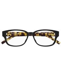 Saint Laurent - Eyewear Rectangle-Frame Glasses - Lyst