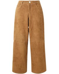 Nour Hammour - Milo Patchwork Wide-Leg Casual Pants - Lyst