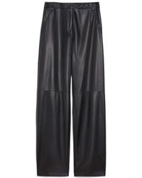 Max Mara - Wide-Leg Napa Pants - Lyst