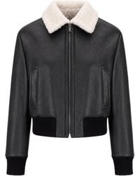 Lela Rose - Long-Sleeve Zip-Up Jacket - Lyst