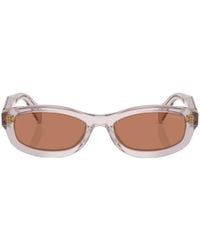 Prada - Eyewear Pillow Rectangle Frame Sunglasses - Lyst