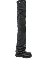 The Attico - 'Robin Otk' Thigh High Boot Flat - Lyst