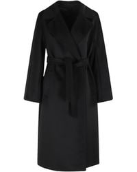 Weekend by Maxmara - Resina Belted Long Coat - Lyst