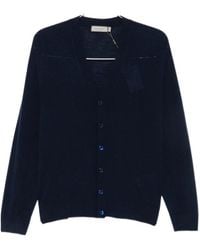 Canali - Button-Fastening V-Neck Cardigan - Lyst