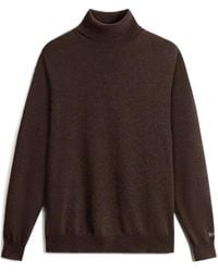Woolrich - Wool Turtleneck Sweater - Lyst