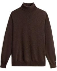 Woolrich - Wool Turtleneck Sweater - Lyst
