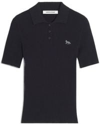 Maison Kitsuné - Maison Kitsuné Baby Fox Ribbed Polo Shirt - Lyst