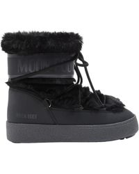Moon Boot - Ltrack Faux Fur Ankle Snow Boots - Lyst