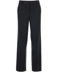 MICHAEL Michael Kors - Pinstripe Straight Leg Pants - Lyst