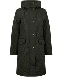Burberry - Hooded Short Quilted Down Jacket - Lyst