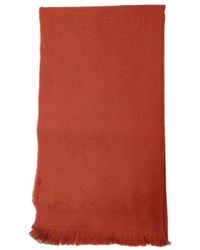 Gucci - Jacquard Knitted Scarf - Lyst