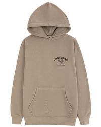 CHARLIE LUCIANO - Logo Hooded Hooded Hoodie - Lyst