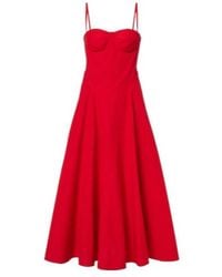 Ralph Lauren - Marigot Cotton-Blend Midi Dress - Lyst