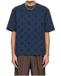 CASABLANCA - Monogram Appliqué T-Shirt - Lyst