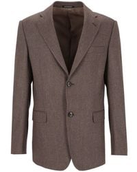 Emporio Armani - Long-Sleeve Suit Set - Lyst