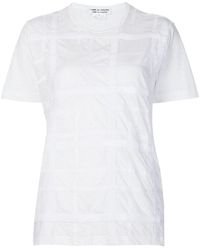 Comme des Garçons - Comme Des Garçons Comme Des Garçons Openwork Sleeveless Top - Lyst