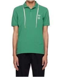 Craig Green - X Fred Perry Collaboration Drawstring Polo Shirt - Lyst